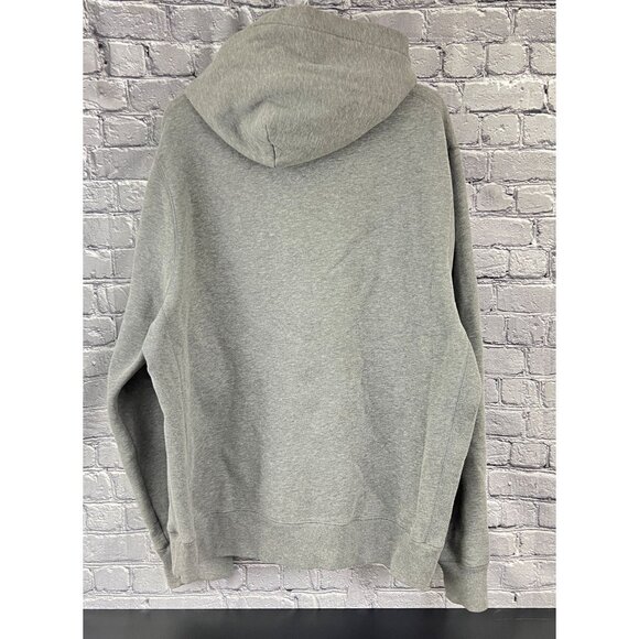 Vtg Abercrombie Fitch Hoodie Men’s XL Spell Out Pullover Gray 90s Y2K Sweatshirt - Picture 2 of 11